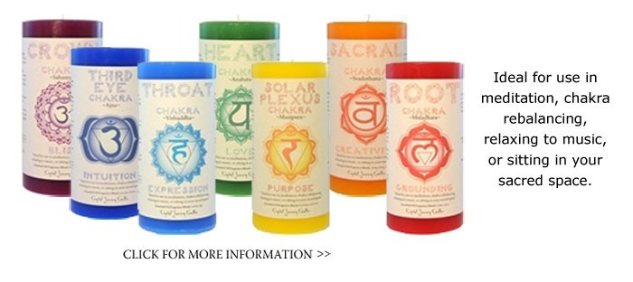 Motivation, Positive Energy, Protection Crystal Journey Reiki Charged Herbal Magic Pillar Candle Bundle